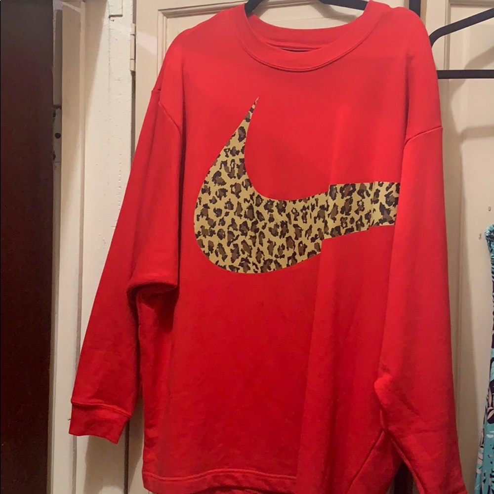 Nike crew neck sweatshirt large